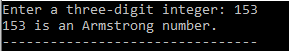 armstrong number in c program