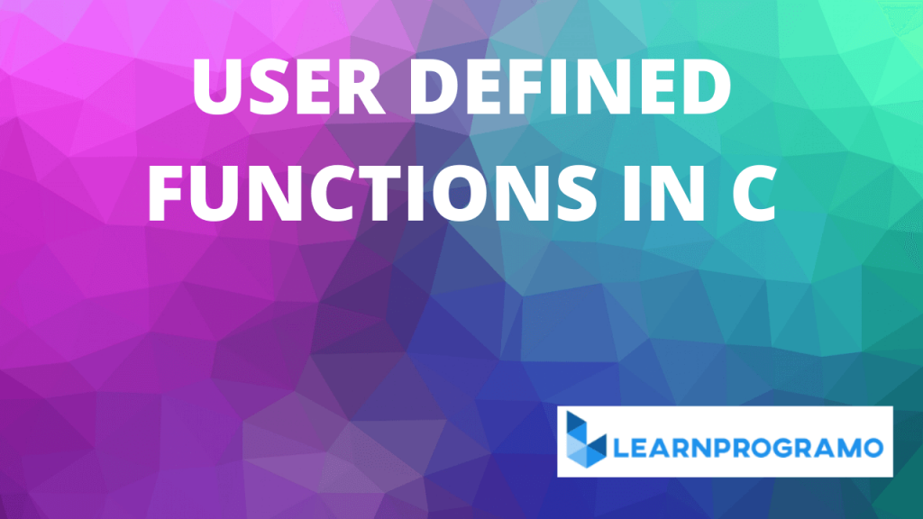 functions in c