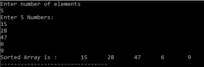 Bubble Sort Program in C - [Algorithm and Applications] - Learnprogramo