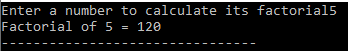 factorial using functions,factorial program in c