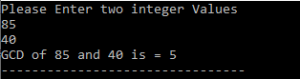 C Program to Find GCD of Two Numbers - Learnprogramo