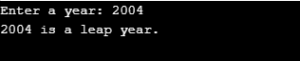 Leap Year Program in C++ | Program in C++ to Check Leap Year