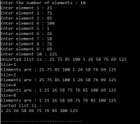 Merge Sort Program in C - [Algorithm With Explanation] - Learnprogramo