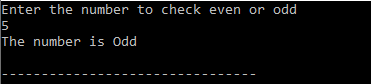 using bitwise operator