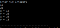 C Program to Swap Two Numbers Without Using Third Variable