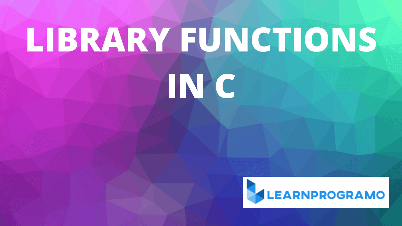 library-functions-in-c