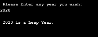 Leap Year Program in Java | Program to Find Leap Year in Java