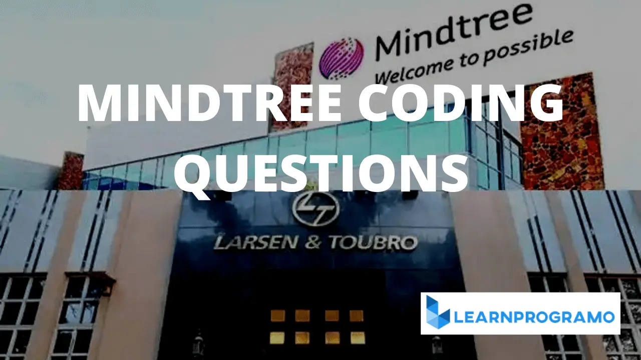 mindtree coding questions