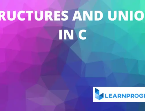 Structures and Unions in C