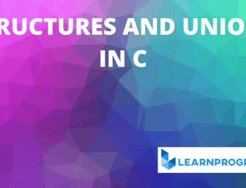 Structures and Unions in C