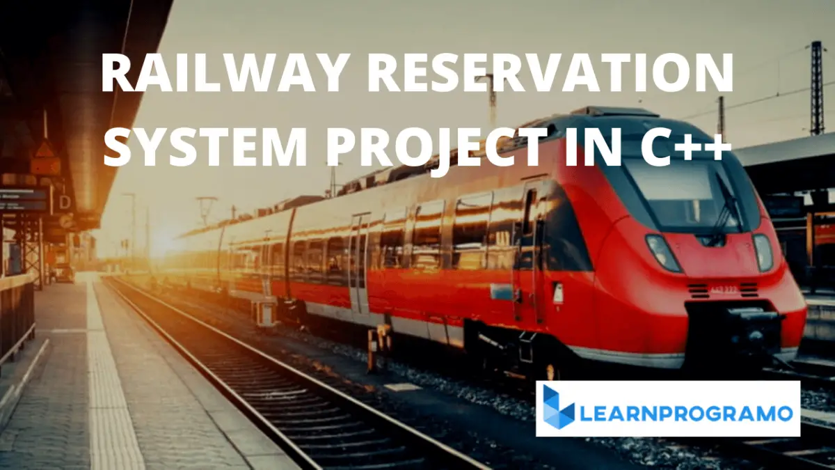 railway reservation system project report ppt