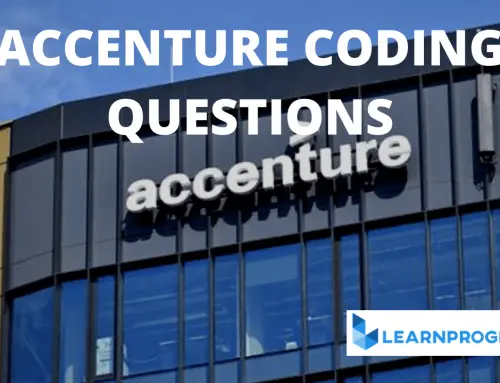 Accenture Coding Questions With Solutions 2023 [Updated]