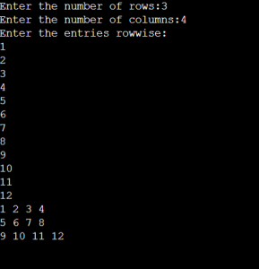 Nxnxn Matrix Python 3 Program [ Program With Explanation ]