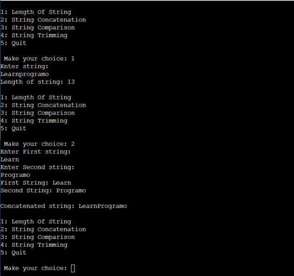 Menu Driven Program in Java [ Program With Explanation ]