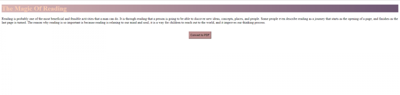 jsPDF fromHTML() Tutorial to Convert HTML Div Paragraphs to PDF in Js